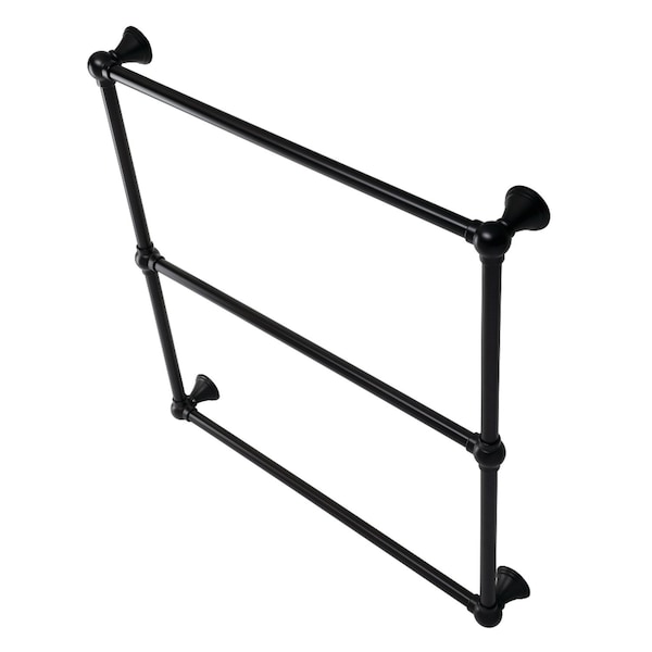 Kingston Brass DTC323019MB 30-Inch Wall Mount Towel Rack, Matte Black DTC323019MB - main